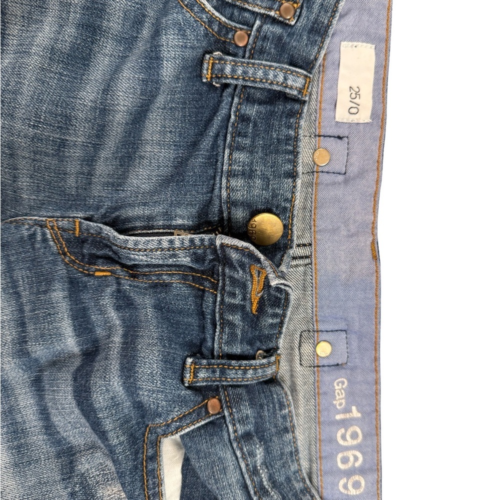 Gap 1969 Women's Blue Denim Jean Shorts - Picture 6 of 10
